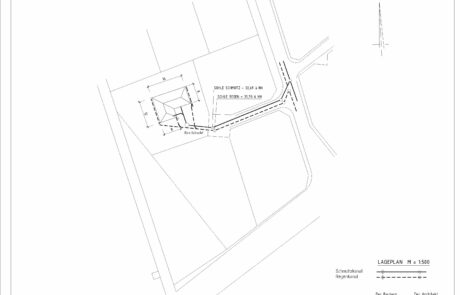 Lageplan in AutoCAD