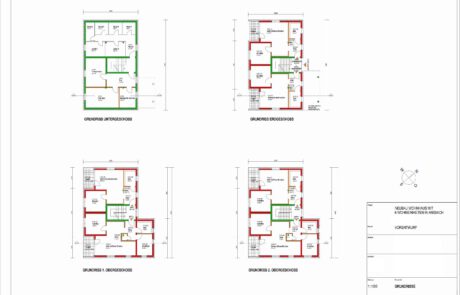 Bauplan REVIT Grundriss
