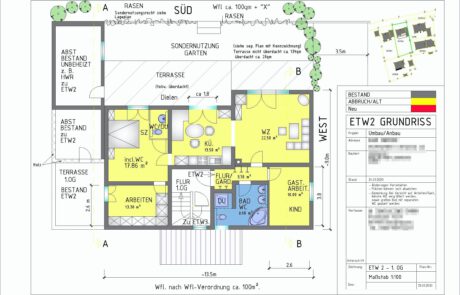 Eingabeplanung in CAD