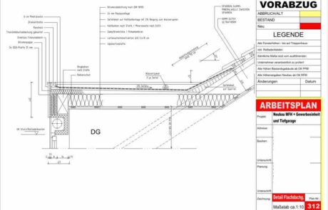 Bauplan Digitalisierung