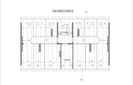 Das Digitalisierung Gebäudeplan