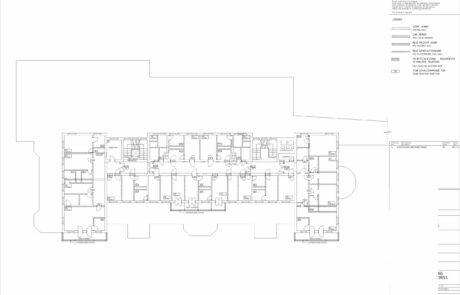 Bauplan digitalisieren um im entsprechenden CAD-Programm, hier AutoCAD, die bestehenden Pläne anpassen oder abändern zu können.
