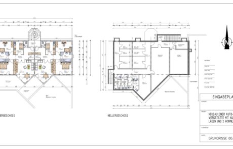 Digitalisieren einer Eingabeplanung in CAD