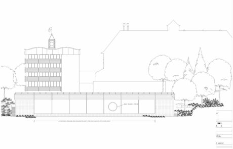 Bauplan digitalisieren um im entsprechenden CAD-Programm, hier AutoCAD, die bestehenden Pläne anpassen oder abändern zu können.
