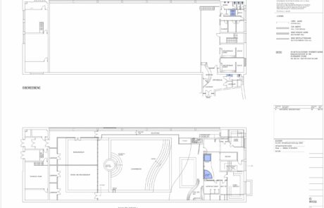 Bauplan digitalisieren um im entsprechenden CAD-Programm, hier AutoCAD, die bestehenden Pläne anpassen oder abändern zu können.