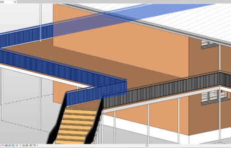 3D Modell in Revit 2020