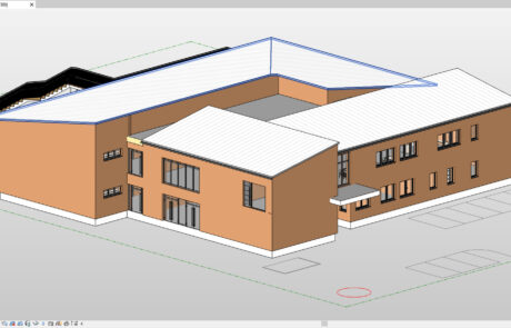 3D Modell in Revit 2020