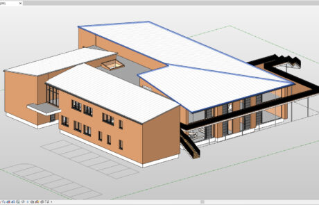 3D Modell in Revit 2020